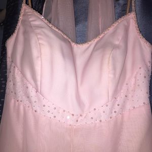 Light Pink Dress with Beadwork size 2